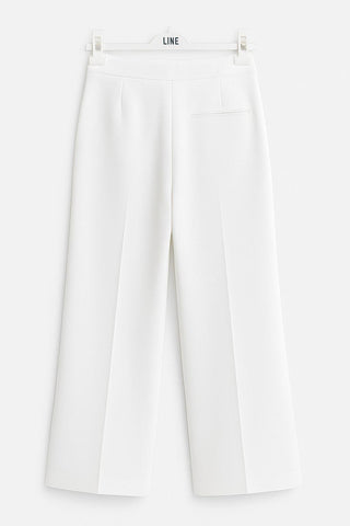 palazzo pantolon - Beyaz