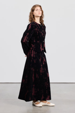 Raya Süet Takım - Bordo