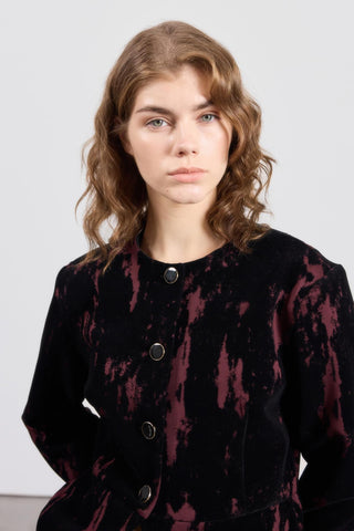 Raya Süet Takım - Bordo