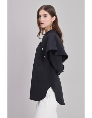 COREL GÖMLEK - Siyah