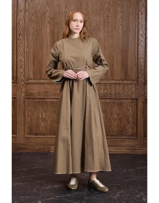 velta kot elbise - Haki