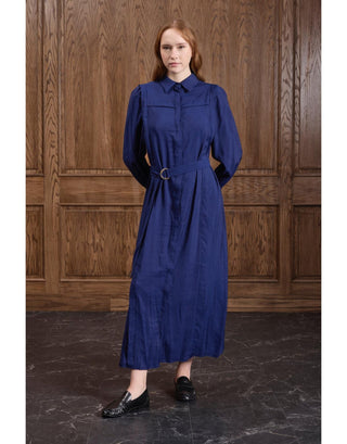 elora elbise - Lacivert