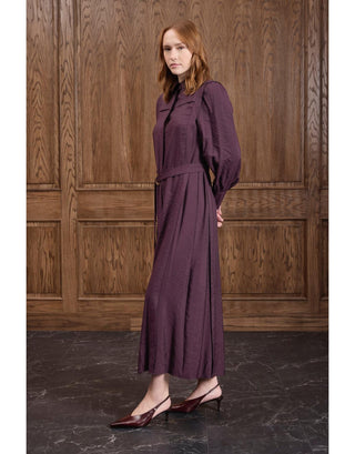 elora elbise - Mürdüm