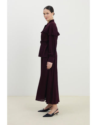 Lovely Etekli Takım - Bordo