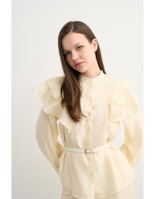 Brendon Gömlek Takım - Sarı