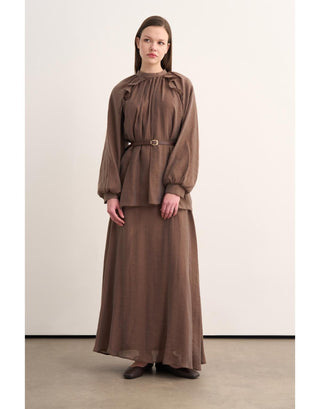 Cayden Etekli Takım - Kahve