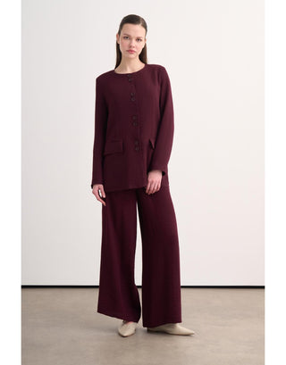 Larry Ceketli Takım - Bordo