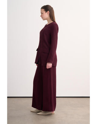 Larry Ceketli Takım - Bordo