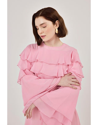 alivia elbise - Pembe