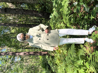 Yan Bağlamalı Ceket - Mint