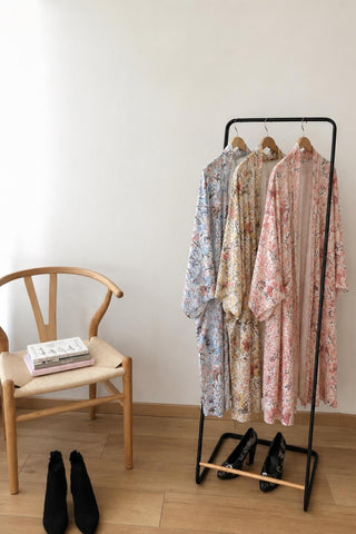 Galvin Uzun Kimono - Mint