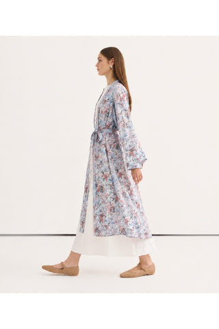 Galvin Uzun Kimono - Bebe Mavi