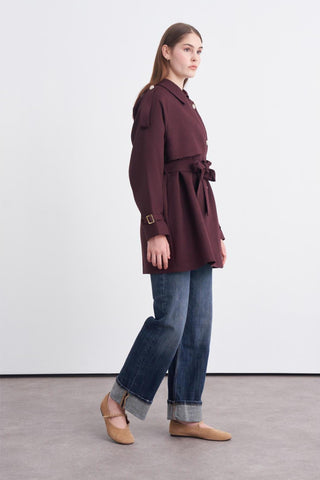 Sally Kemerli Kap - Bordo