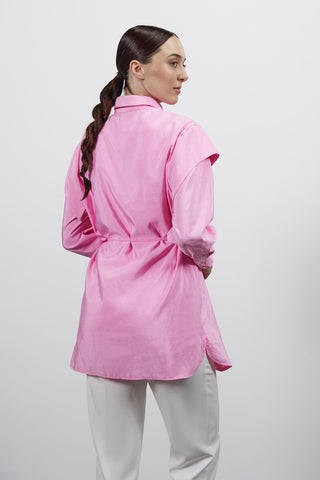 Biyeli Gömlek - Pembe