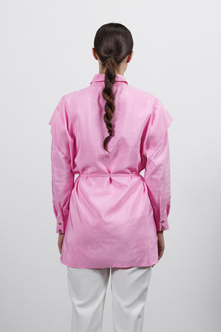 Biyeli Gömlek - Pembe